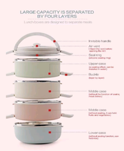 Insulated bag and 3 or 4 tier insulated food containers