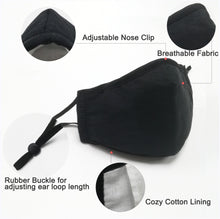 Kids Size - Reusable filter mask - Includes 1 pc washable filter.