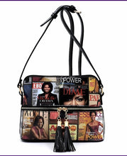 Obama adjustable strap handbag