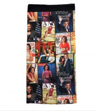 Michelle Obama short neck scarf