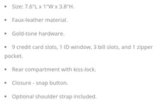 Michele Obama - W/ ID and credit card slots