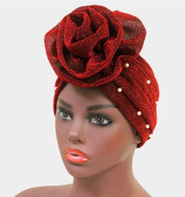 Glitter Shiny head wrap turban