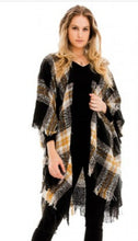 Fringed poncho