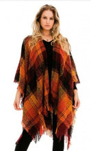 Fringed poncho