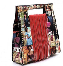 Michele Obama fringe magazine cover style handbag