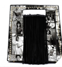 Michele Obama fringe magazine cover style handbag