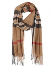 Trendy animal print long scarf